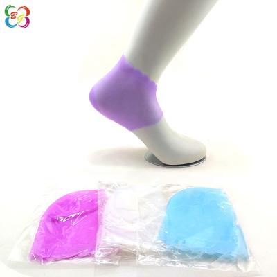 China Custom Silicone Non-Slip Design Comfortable Silicone Heel Protectors for Relieve Heel Pain for sale