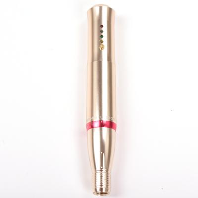 China New Super Edition Permanent Champagne Color Permanent Makeup Machine for Eyebrow, Eyeliner, Lips and MTS Microblading Tattoo Digital Pen for sale