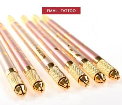 China Permanent Classy Double Head Manual Microblading Pen For Eyebrow, Eyeliner, Lips Tattoo Embroidery Permanent Make Up DIY Tool for sale