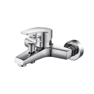 China Without Slide Bar Shower Mixer Single Lever Bath Faucet Wall Mounted Shower Faucet for sale