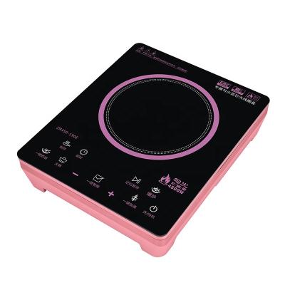 China Hotel Induction Cooker Factory Price Electric Single Burner 2200W Knob Cooktop Induction Cooker for sale