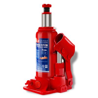 China Car Jack Bison China Wholesale Easily And Safely Use Manual Quick Lifter 3 Ton Hydraulic Bottle Jack for sale