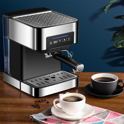 China Hotel OEM Semi Automatic Coffee Filter System Milk Frother Use Espresso Coffee Machine Home Brewing Makers for sale