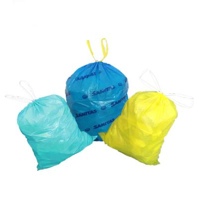 China Interleave Customized Biodegradable Garbage Bags Plastic Interleave Cambodia Factory Shanghai Factory Can Export for sale