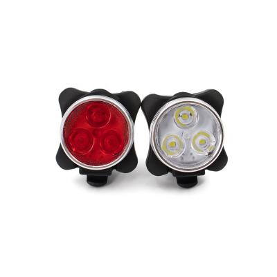 China Outdoor Activity USB Led Bicycle Tail Light Led Rechargeable Bike Front Light Bicycle Led Lamp en venta