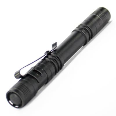 China Emergency Alloy LED Flashlight Pen Pocket Torch Mini Pen Aluminum Medical Light With Clip for sale