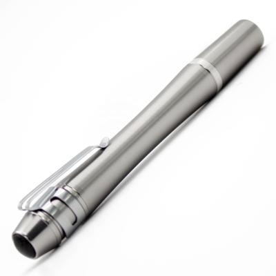 China Emergency Mini Pen Torch Customized Logo Promotional Aluminum Pen Led Light Dental Torch for sale