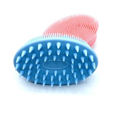 China All Natural Custom Infant Bath Soap Brush For Men Back Professional Body Natural Double Sided Bath Brush for sale