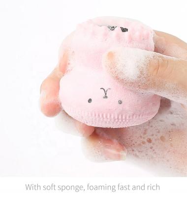 China Face Cleansing Hot Sale Silicone Octopus Shape Silicone Deep Pore Cleansing All-in-One Facial Brush Hot Sale Baby Shower Cleansing Brush for sale