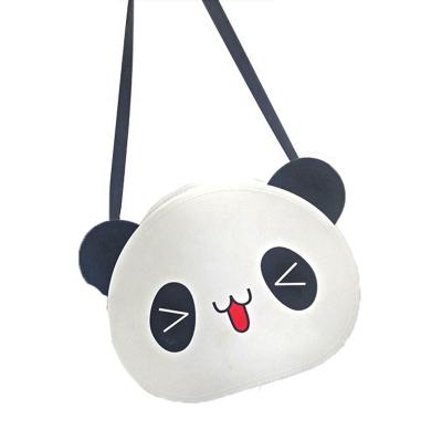 China High Quality Environmental Protection Messenger Bag For Kids Children Messenger Bag Handbags Cute Panda Movable Look for sale