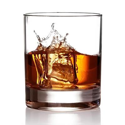 China BCnmviku Espresso Shot Glasses EC Friendly Mug Round Whiskey Glass 6.5Ounce/210ml Clear Old Fashioned Glass For Whiskey Drinking for sale