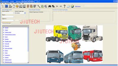 China Scania VCI2 Multi Fault Diagnosis System For Workshop Operations for sale