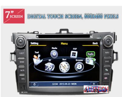 China Car Stereo GPS Sytem GPS SatNav Navi Headunit Multimedia for Toyota Corolla (2007-2013) for sale