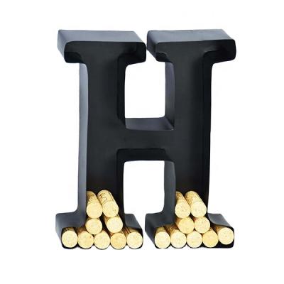 China Ameica Metal Alphabet Letter Wall Art Home Decoration Hannah Grace for sale