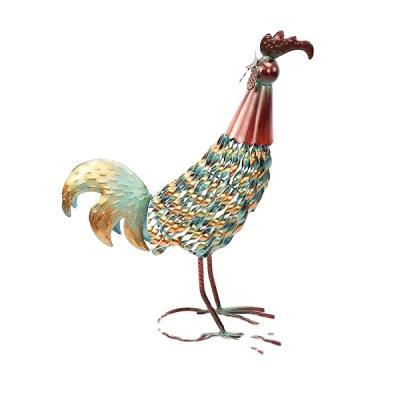 China Rustproof & Durable garden animals decorated with iron bands for sale