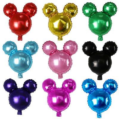 China Wholesale Eco-Friendly Disposable Birthday Party Decoration Series Cartoon Theme Mickey Mouse Foil Balloons for sale