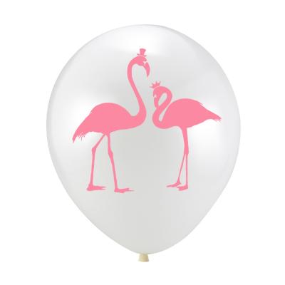 China 12 Inch Disposable Eco-Friendly Bride To Be Flamingo Latex Balloons Team Bride To Be For Bachelor Party Hen Night Party Bridesmaid for sale