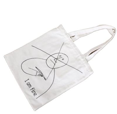 China Designer Wholesale Convention Cotton Handled Shopping Bag for sale