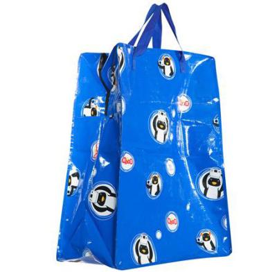 China Bopp lamination design factory supply cmyk print pp laminated woven zipper bag for sale