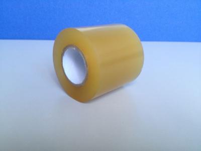 China Yellow High Temperature Clear Protective Tape Weather Resistant for sale