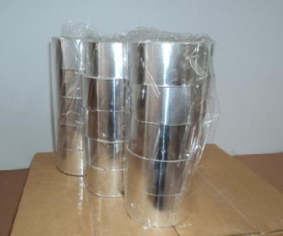 China Silver Metal Foil Tape , Pressure Sensitive Tape For Carton Sealing for sale