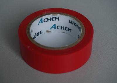 China 0.13MM Thickness PVC Heat Shrink Electrical Tape With Glue Adhesive Single Sided for sale