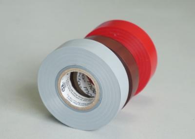 China 0.19mm Thickness PVC Insulation Tape Heat Resistant Electrical Tape High Tension Stress for sale