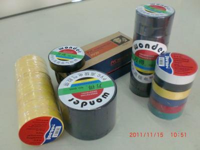 China Shiny Surface Coated Rubber Adhesive Insulation Tape For Electrically Insulate for sale