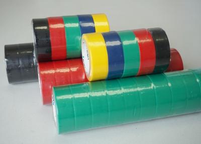 China Colorful PVC Electrical Tape / Rubber Electrical Tape ISO SGS ROHS Certificate Approved for sale