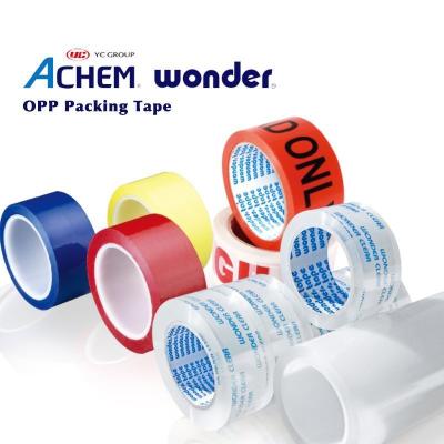 Chine Original Place Haian Waterproof BOPP Adhesive Silent No Noise Boop Easy Tear Packaging Tape Transparent Clear Packing Tape à vendre