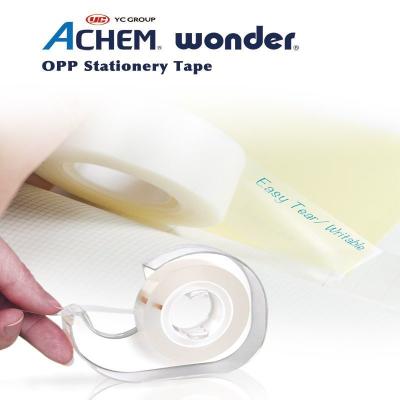 Κίνα Waterproof Achem Wonder Tape Transparent Tape for Waterproof OPP Packing Tape International Market προς πώληση