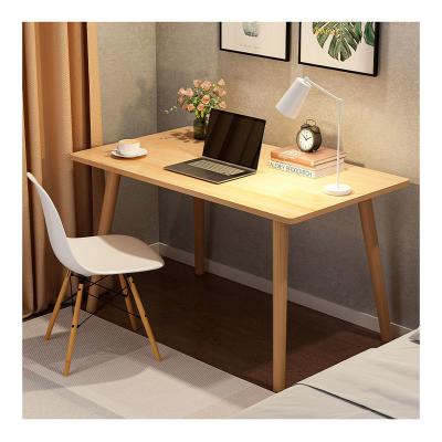 China Modern Nordic Minimalist Expandable Wooden Home Office Study Computer Desk for sale