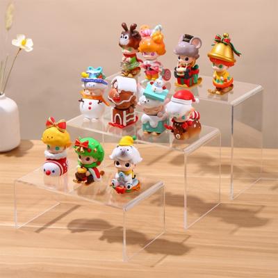 China Stocked Oh My God Plexiglass Products Doll Toy Makeup Display Stand Clear Acrylic Laser Cutting Acrylic Stand for sale