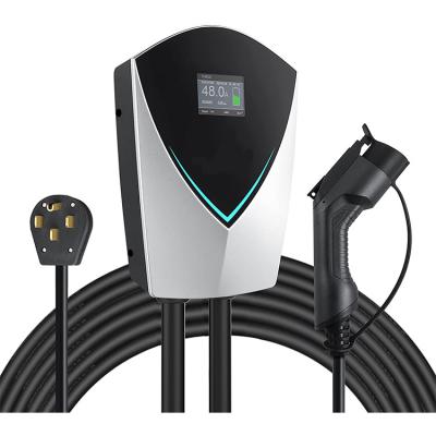 China Electric Vehicle Charging High Power Charger Gun Level 2 EV Electric Vehicle Charging Station Intelligent Built-in Powerful Charging for sale