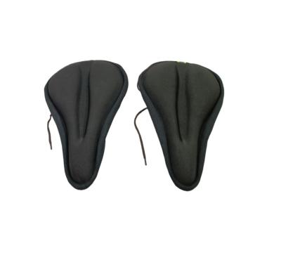 China Eco-friendly Custom GEL Comfortable Bicycle Seat Saddle Cover Cushion Cover for sale