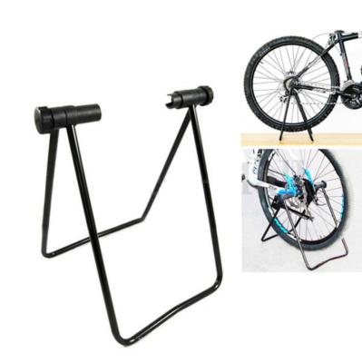 China Save Part Bicycle Coated Steel Mountain Bike Rack Parking Tool Display Floor Stand Bike Repair Rack for sale