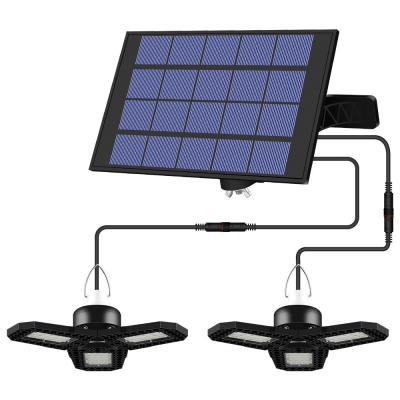 China Warehouse Adjustable Garage Lighting Waterproof Led Lights Outdoor Solar Lamp Led Outdoor Solar Garden Light for sale