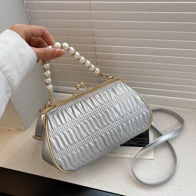 China Simple Fashion Designer Women Ladies Crossbody Handbag Gift Wrist Girls Water Resistant Waterproof PU Leather Wrist Bag for sale