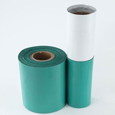 China Eco Friendly Green Poly Shipping Envelope Security Savings Cost Advertisement On Rolls To Pack Machine Automatic for sale