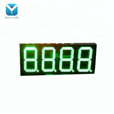 China Gas Station China 18inch Digital Number Led Display Board For Gas Station, Outdoor LED Panel Sign Product Factory for sale