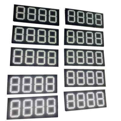 China Gas Gas Station 10inch Lead Gas Fuel Price Sign 7 Segment Large Led Display Digital With Price Display Board for sale