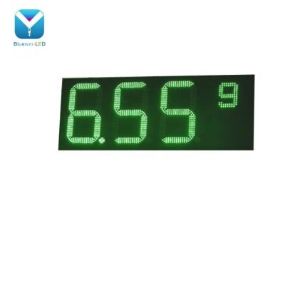 China Exterior side of gas station double led price signs for gas station for sale