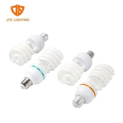 China HOME MINISTRY PUBLIC Residential Indoor Half Spiral E27 B22 15w 20w Cfl Fluorescent Energy Saving Bulbs Lights for sale