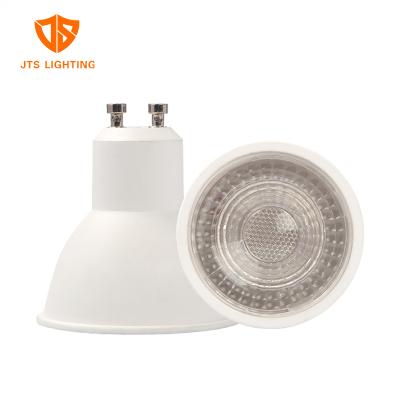 China Modern wholesales indoor plastic plus aluminum 3000-7000K GU10 GU5.3 focos led spotlight lamp for sale