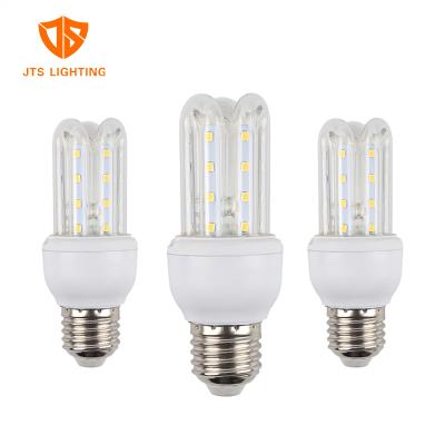 China 90-100 High Brightness PP White Light 110V 220V 5 7 9 12 16 20 24w Warm White Light 110V 220V AC E27 B22 3 Led Corn Light Bulb for sale