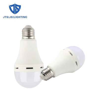 China 2 Year Warranty Restaurant Family PBT Residential Emergency AC85-265V Rechargeable E27 B22 7w Led T Bulb Light for sale