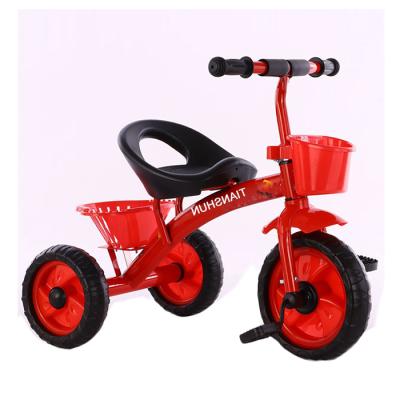 China Ride On Toy Eco - Friendly Material Wide Seat 3 Wheels Kids Tricycle for sale