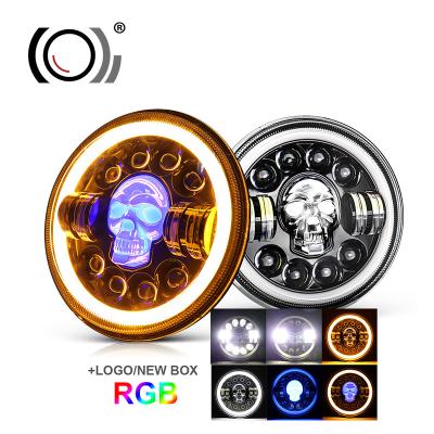 China E9 DOT RGB Angel Eye 12v 24v DRL 7