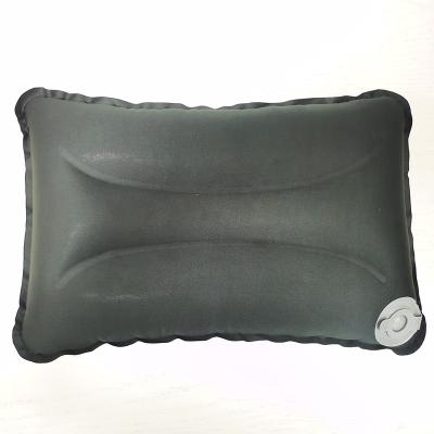 China TPU Travel Inflatable Leg Pillow Portable Inflatable Rest Pillow Inflatable Beach Pillow With Cover for sale