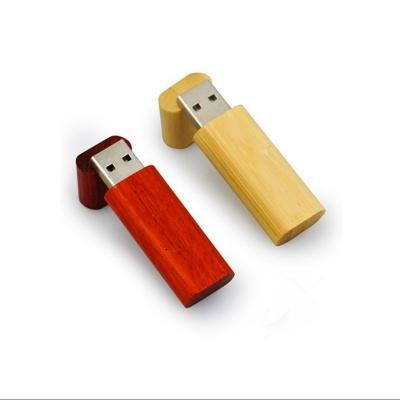 China OEM ODM Wooden Custom LOGO Memory Box USB 2.0 Wooden Flash Stick Pen Drive Thumb Drive U Disk 4GB Gift Order for sale